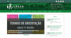 Desktop Screenshot of cress-es.org.br